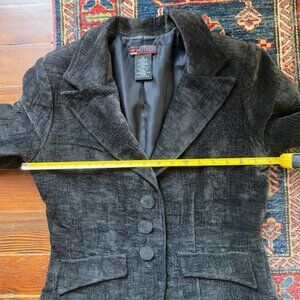 Vintage HOT KISS jacket BLACK L